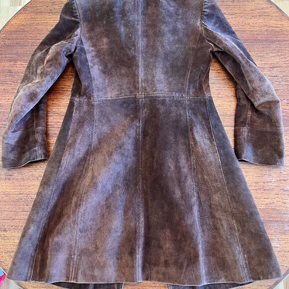 Alfred Suede and Shearling Collared Jacket - Picture 3 of 16